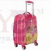 OkaeYa Pink With Print Hard Sided Children's Luggage